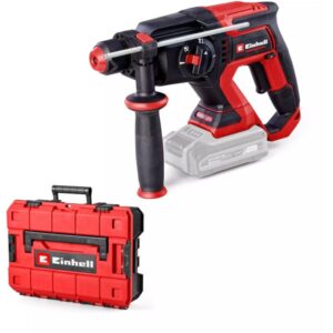 EINHELL Professional Akku-Bohrhammer TP-HD 18/22 D Li BL - Solo, 18Volt (schwarz/rot, ohne Akku und Ladegerät, in E-Case)