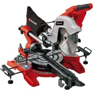 EINHELL Zug-Kapp-und Gehrungssäge TE-SM 10 L Dual (rot, 1.800 Watt)