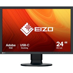 EIZO CS2400S ColorEdge, LED-Monitor (61.1 cm (24.1 Zoll), schwarz, WUXGA, IPS, HDMI, DisplayPort, USB-C)