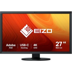 EIZO CS2740 ColorEdge, LED-Monitor (68.4 cm (26.9 Zoll), schwarz, UltraHD/4K, IPS, USB-C, Pivot)