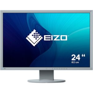EIZO EV2430-GY, LED-Monitor (61.1 cm (24.1 Zoll), grau, WUXGA, IPS, Ergonomischer Standfuß, DVI, DisplayPort)