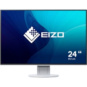 EIZO EV2456-WT, LED-Monitor (61.1 cm (24.1 Zoll), weiß, WUXGA, IPS, HDMI, DisplayPort, DVI, VGA)
