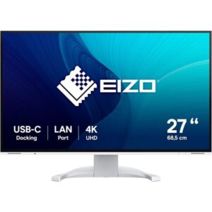 EIZO EV2740X-WT, LED-Monitor (69 cm (27 Zoll), weiß, UltraHD/4K, IPS, LAN, USB-C)