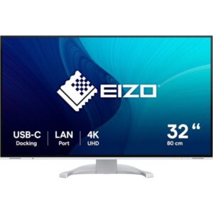 EIZO EV3240X-WT, LED-Monitor (80 cm (32 Zoll), weiß, UltraHD/4K, IPS, LAN, USB-C)