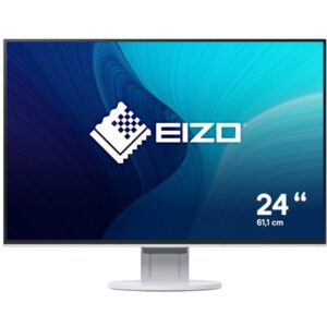 EIZO Flexscan EV2456-WT Generalüberholt, LED-Monitor (61 cm (24.1 Zoll), weiß, WUXGA, IPS, DisplayPort, DVI, HDMI)