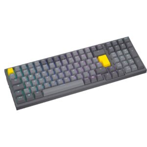 ENDORFY Celeris 1800, Gaming-Tastatur (grau, DE-Layout, ENDORFY Yellow by Gateron)