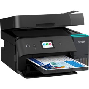 Epson EcoTank ET-4950, Multifunktionsdrucker (schwarz, Scan, Kopie, Fax, USB, LAN, WLAN, Duplex (Druck))