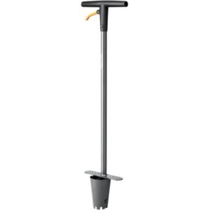 Fiskars Ergo Blumenzwiebel-Pflanzer (schwarz/orange)