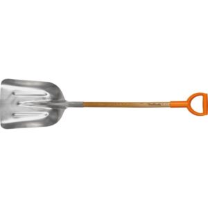 Fiskars Korn- und Schneeschaufel (holz/aluminium, 31cm)