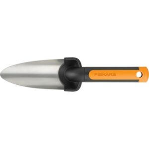 Fiskars Pflanzkelle Premium (schwarz/orange, 7cm)