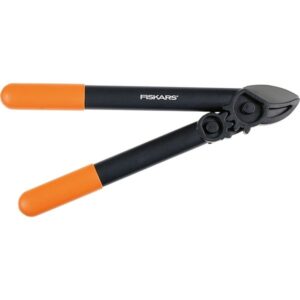 Fiskars PowerGear Amboss Getriebe-Astschere L31 (schwarz/orange)