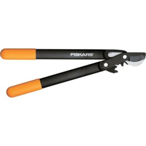 Fiskars PowerGear II Bypass Getriebe-Astschere L70 (schwarz/orange)