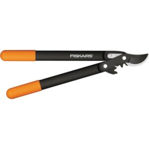 Fiskars PowerGear II Bypass Getriebe-Astschere L72 (schwarz/orange)