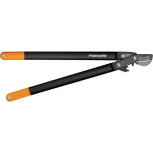 Fiskars PowerGear II Bypass Getriebe-Astschere L78 (schwarz/orange)