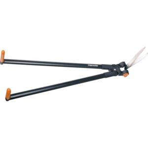 Fiskars PowerLever Scherenstorch GS53, Gartenschere (schwarz/orange)