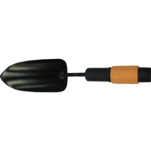 Fiskars QuikFit Blumenkelle (schwarz/orange, 7,5cm)