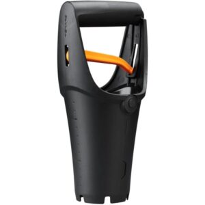 Fiskars Solid Blumenzwiebel-Pflanzer (schwarz/orange)