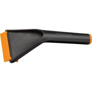 Fiskars Solid Eiskratzer (schwarz/orange, 9,5cm)