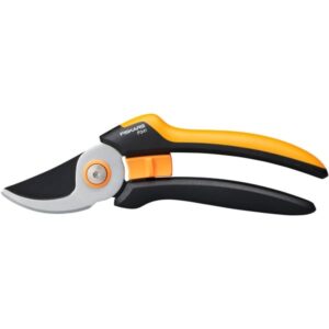 Fiskars Solid L Bypass-Gartenschere P341 (orange/schwarz)