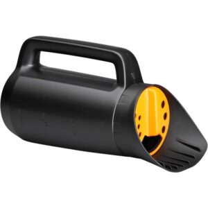 Fiskars Solid Streuer, Streugerät (schwarz/orange)