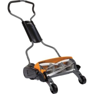 Fiskars StaySharp Max Spindelmäher (schwarz/orange)