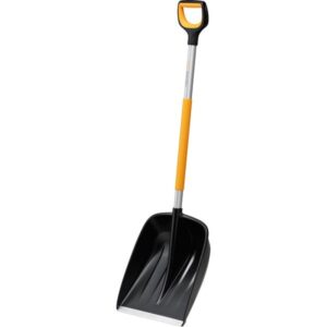 Fiskars X-Series Schneeschaufel (schwarz/orange)