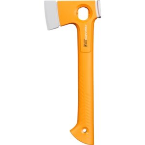 Fiskars X-series X13 Ultraleichte Wander- / Campingaxt, Axt/Beil (orange)