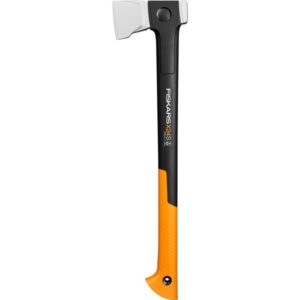 Fiskars X-series X24 Spaltaxt mit S-Klinge, Axt/Beil (schwarz/orange)
