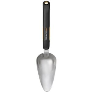 Fiskars Xact Blumenkelle (schwarz/edelstahl, 8,3cm)