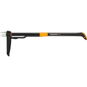 Fiskars Xact Unkrautstecher (schwarz/orange)