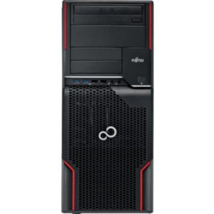 Fujitsu CELSIUS W520 Generalüberholt, PC-System (schwarz/rot, Windows 10 Pro)