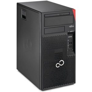 Fujitsu Esprimo P757 E85+ Generalüberholt, PC-System (schwarz/rot, Windows 10 Pro)