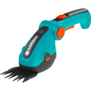 GARDENA Akku-Grasschere ComfortCut Li, 3,6Volt (türkis/schwarz, Li-Ionen-Akku 3,0Ah)