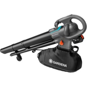 GARDENA Akku-Laubsauger/Laubbläser PowerJet Collect 18V P4A solo (grau/schwarz, ohne Akku und Ladegerät, POWER FOR ALL ALLIANCE)