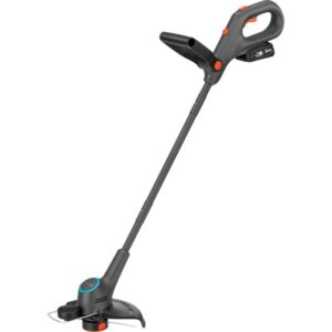 GARDENA Akku-Rasentrimmer EasyTrim 25/18V P4A (grau/türkis, Li-Ion Akku 2,0Ah, POWER FOR ALL ALLIANCE)