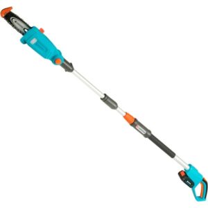 GARDENA Akku-Teleskop-Hochentaster TCS 20/18V P4A, Ready-To-Use Set (türkis/grau, Li-Ion Akku 2,5Ah P4A, POWER FOR ALL ALLIANCE)