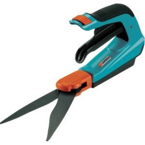 GARDENA Comfort Grasschere drehbar (türkis/schwarz, spezielle Comfort-Griffform)