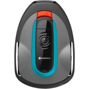 GARDENA Mähroboter smart SILENO city 600m² Set (grau/türkis, Li-Ionen Akku 2,1Ah, mit smart Gateway, LONA-Technologie)