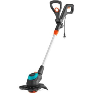 GARDENA Turbotrimmer EasyCut 450/25, Rasentrimmer (türkis/grau, 450 Watt)
