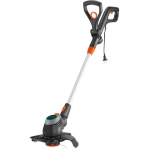GARDENA Turbotrimmer PowerCut 650/28, Rasentrimmer (türkis/grau, 650 Watt)