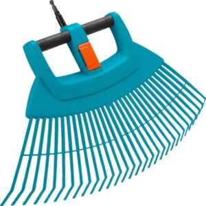 GARDENA combisystem-Kunststoff-Fächerbesen XXL vario (türkis, 77cm)