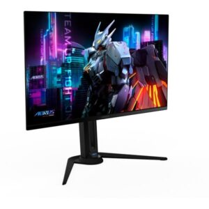 GIGABYTE AORUS FO32U, Gaming-Monitor (80.3 cm (31.5 Zoll), schwarz, UltraHD/4K, QD-OLED, USB-C, 165Hz Panel)