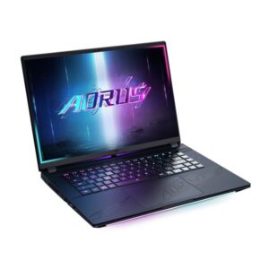 GIGABYTE AORUS MASTER 16 BYHC5DEE65SP, Gaming-Notebook (grau, Intel® Core™ Ultra 9 275HX, NVIDIA GeForce RTX 5080, 32 GB DDR5, 2 TB (1 TB SSD & 1 TB SSD), Windows 11 Pro)