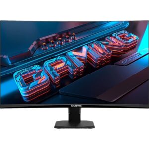GIGABYTE GS27FC, Gaming-Monitor (68.6 cm (27 Zoll), schwarz (matt), FullHD, VA, Curved, AMD Free-Sync Premium, Adaptive-Sync, 180Hz Panel)