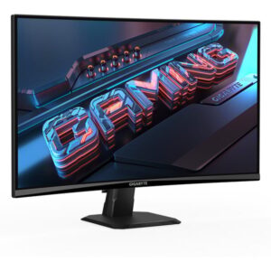 GIGABYTE GS27QCA, Gaming-Monitor (68.6 cm (27 Zoll), schwarz (matt), QHD, VA, Curved, HDMI, DP, 180Hz Panel)