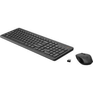 HP 330 Wireless-Maus und -Tastatur, Desktop-Set (schwarz, DE-Layout)