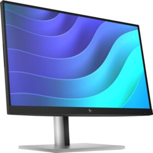 HP E22 G5, LED-Monitor (54.6 cm (21.5 Zoll), schwarz/silber, Full HD, IPS, DisplayPort, HDMI, USB-Hub, Pivot)