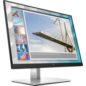 HP E24i G4, LED-Monitor (61 cm (24 Zoll), schwarz/silber, WUXGA, IPS, HDMI)
