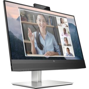 HP E24mv G4, LED-Monitor (61 cm (24 Zoll), schwarz/silber, FullHD, IPS, Webcam)