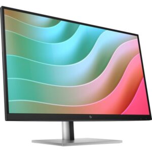 HP E27k G5, LED-Monitor (68.6 cm (27 Zoll), schwarz/silber, UltraHD/4K, IPS, DisplayPort, HDMI, USB-Hub, Pivot)